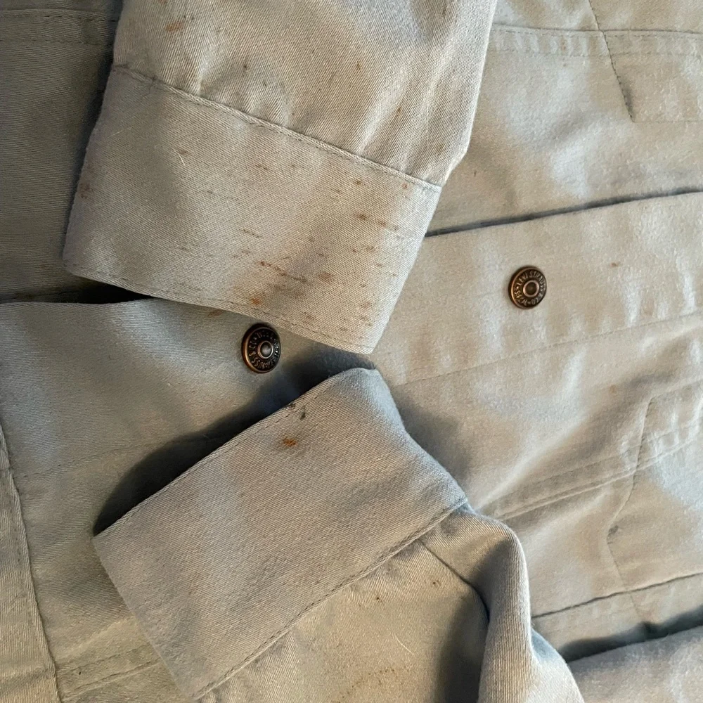 Levi's Vintage Moleskin Blue Trucker Jacket - Picture 15 of 15
